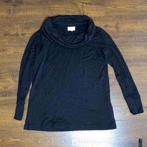 lou & grey cowl neck sweatshirt